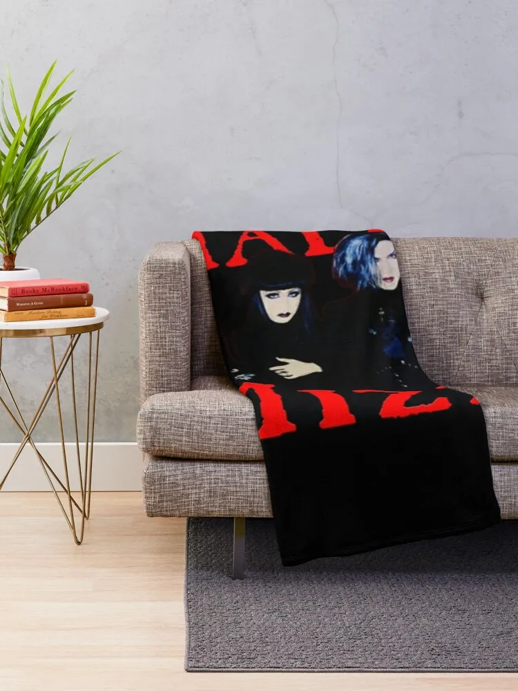 malice mizer visual kei japanese band members mana gackt kami k?zi Throw Blanket Tourist Extra Large Throw Blankets