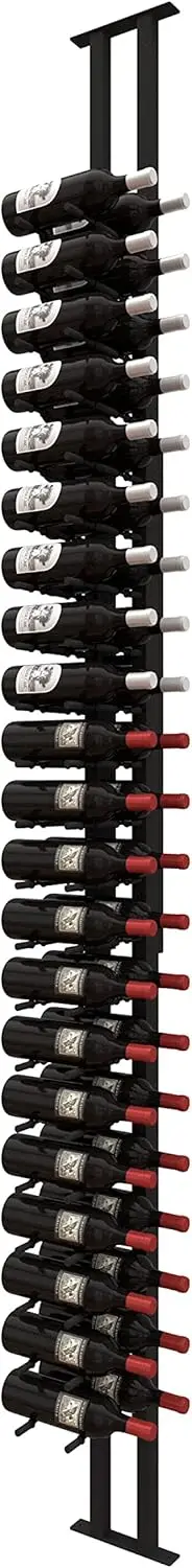 

Ultra Wine Racks Floor-to-Ceiling Mount Display (1 Side, Double Deep, Black)