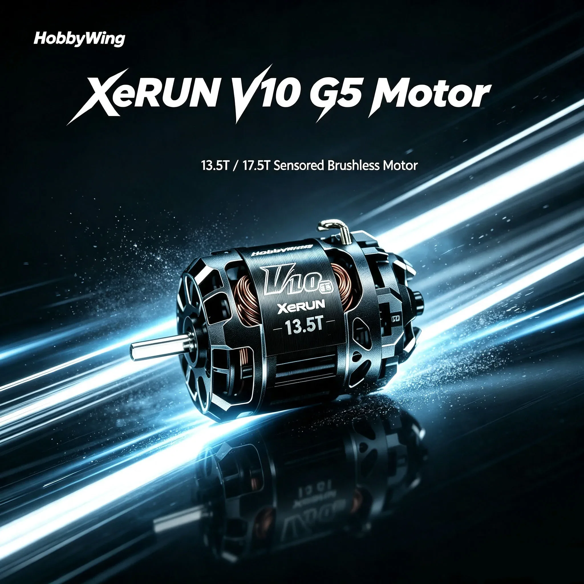 SkyDElXeRUN V10 G5 HobbyWing Sensored Brushless Motor 13.5T 17.5T Torque Version For 1/10 1/12 RC Touring Car Stock Race Accesso