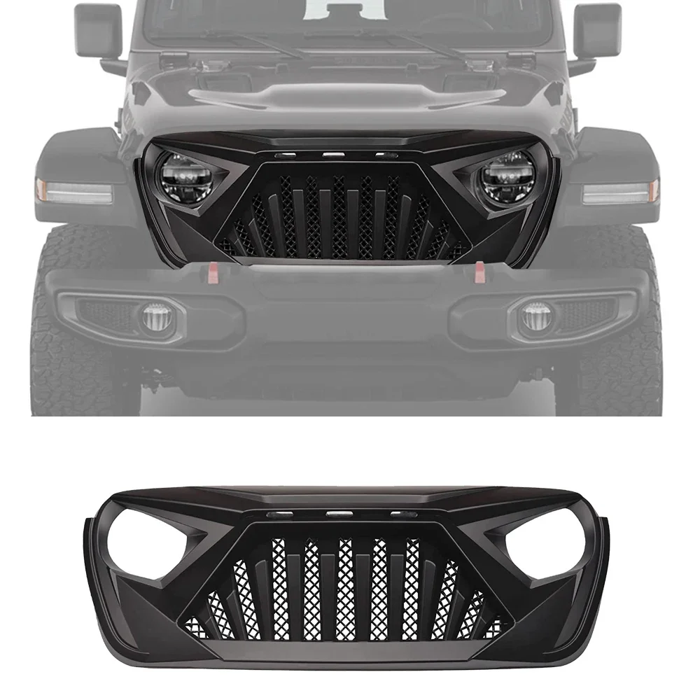 

new design for accessories 4x4 offroad Front car Grille For JEEP Wrangler JL