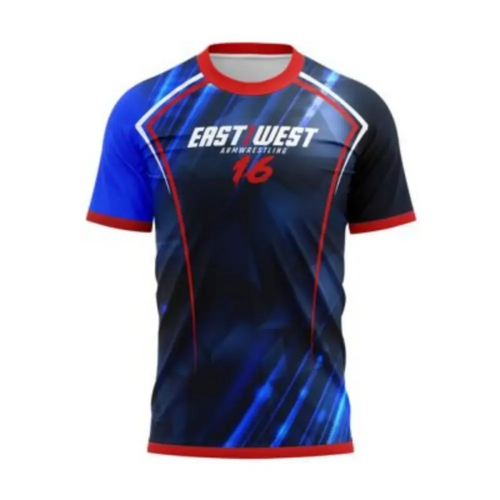 East Vs West 16, дьян Ларттт, Джерси для борьбы, команда для любителей запястий, тренировка, фитнес, день игры, униформа с короткими рукавами, одежда