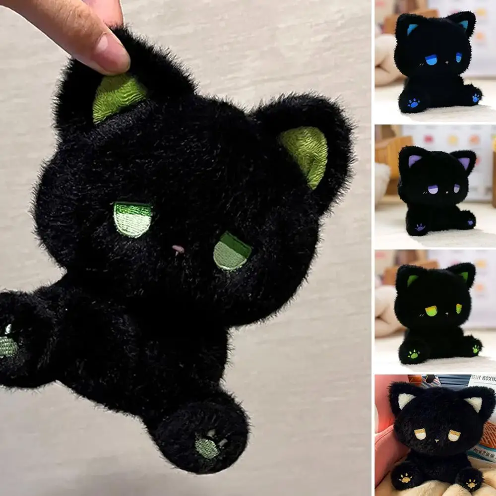 15 cm süßes Emo-Katzen-Plüschtier, weiches Tier, Plüschpuppe, niedliche Dekoration, begleiten den Schlaf, Spielzeug für Kinder, Geburtstagsgeschenk