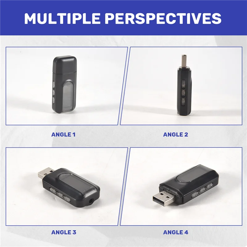 Advanced Bluetooth 5.0 Transmitter And Receiver, 2 In 1 Wireless Adapter With LCD Display 3.5Mm AUX USB Stereo For PC TV Car Hea