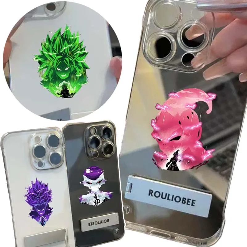

Dragon Ball Borderless Phone Case for IPhone 16 15 14 13 12 Pro Max Anime Print Case Ultra-thin Transparent Cartoon Plastic Case