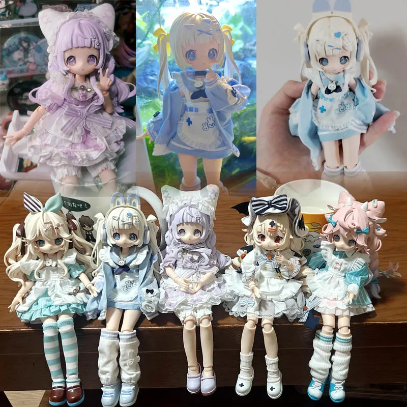 

Оригинальная Wanmeng Sugary для девочек, десертная вечеринка, MJD, глухая коробка, 8-точечная подвижная фигурка, кукла, настольное украшение, изысканный подарок