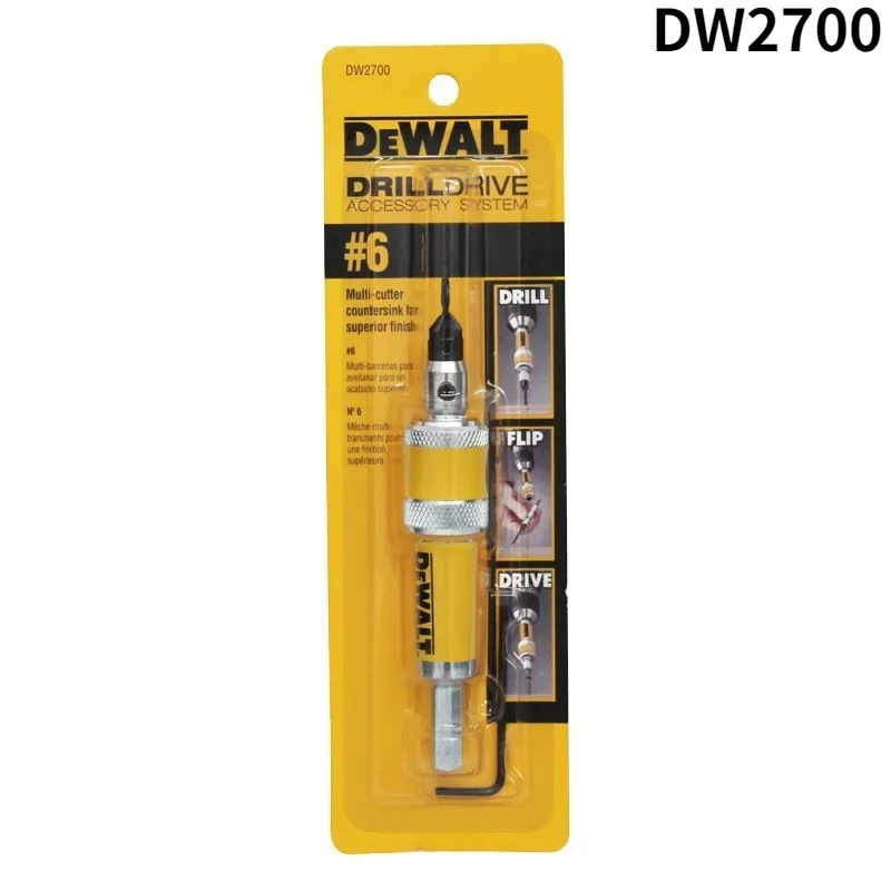 DEWALT DW2700/DW2701/DW2702 2-in-1 Holz-Senkbohrer-Set mit Klappmechanismus 6/8/10mm Langlebige Holzbearbeitungs- & DIY-Werkzeuge – Detail 8