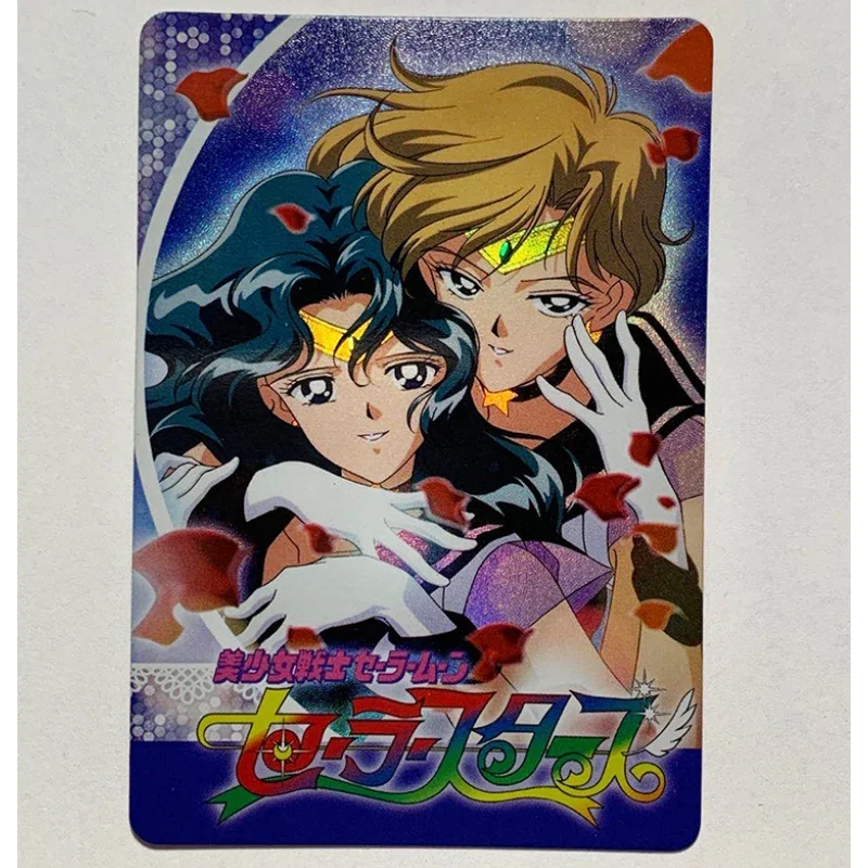 6 Sheets Sailor Moon Flash Card Tsukino Usagi Chibiusa Aino Minako Starlight Series Diy Action Toy Figures Anime Game Collection