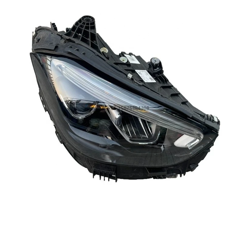 The New Popular C Series W206 Front LED Headlights Daily Running Light Auxiliary Steering Headlights