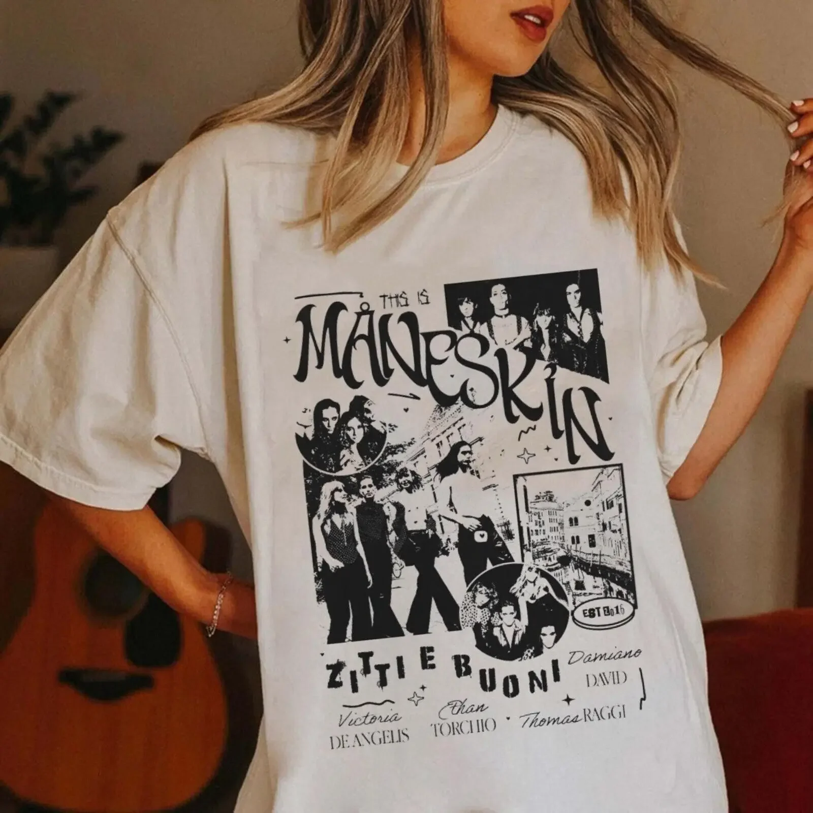 Maneskin Tour 2022 Shirt, Maneskin T-shirt, Vintage shirt