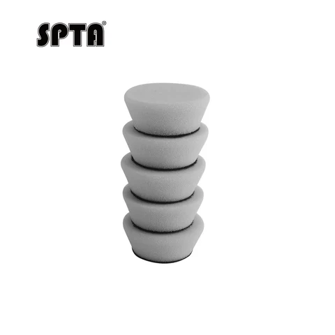 SPTA 1 дюйм (33 мм) 2 дюйма (55 мм) серая светлая Т-образная форма для полировки деталей автомобиля Мини-полировальные подушечки для полировки автомобиля Электрическая дрель