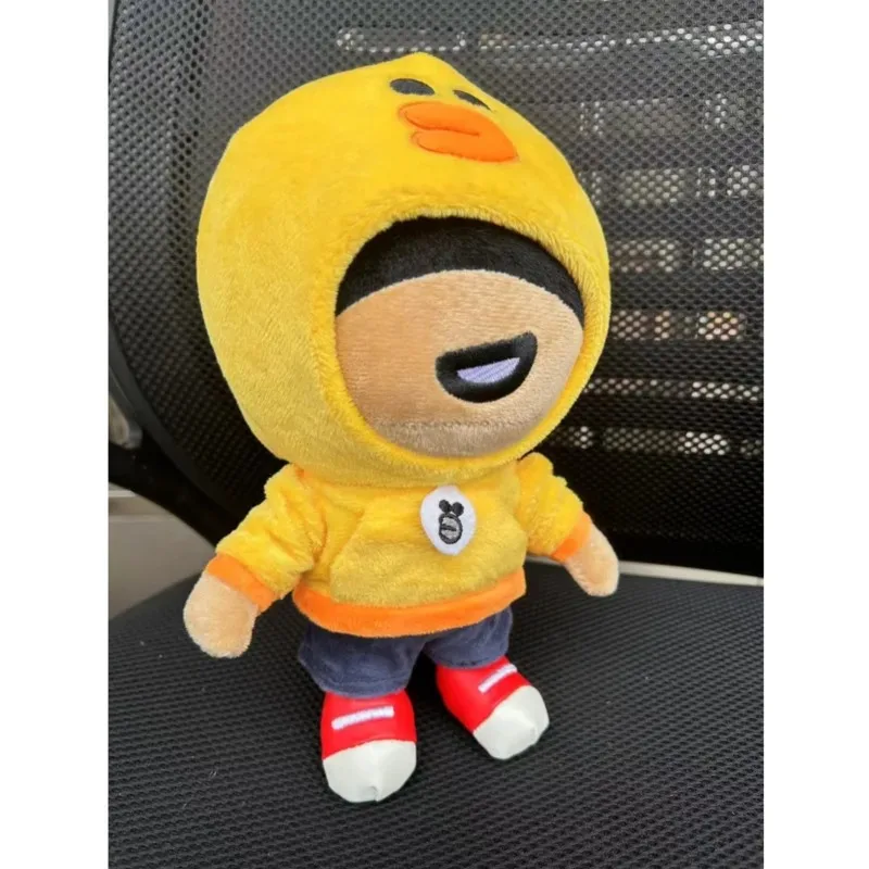 Juguete de peluche de juego de Brawls para niños, muñecos de almohada, personajes de juego, regalos de cumpleaños, estrellas, Leon, Shelly, Poco Clot