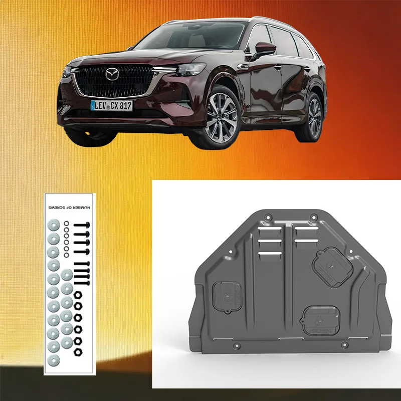 Engine lower guard plate Underbody protective panel Front bumper Plate for  Mazda CX-8 2019-2023 2.5L