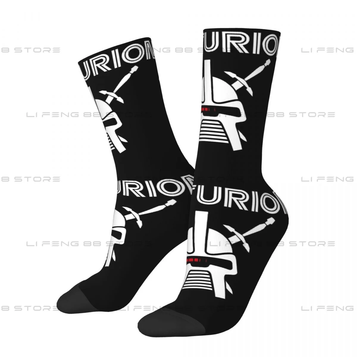 Battlestar Galactica Cylon Centurion Men Women Socks Windproof Novelty Spring Summer Autumn Winter Stockings Gift