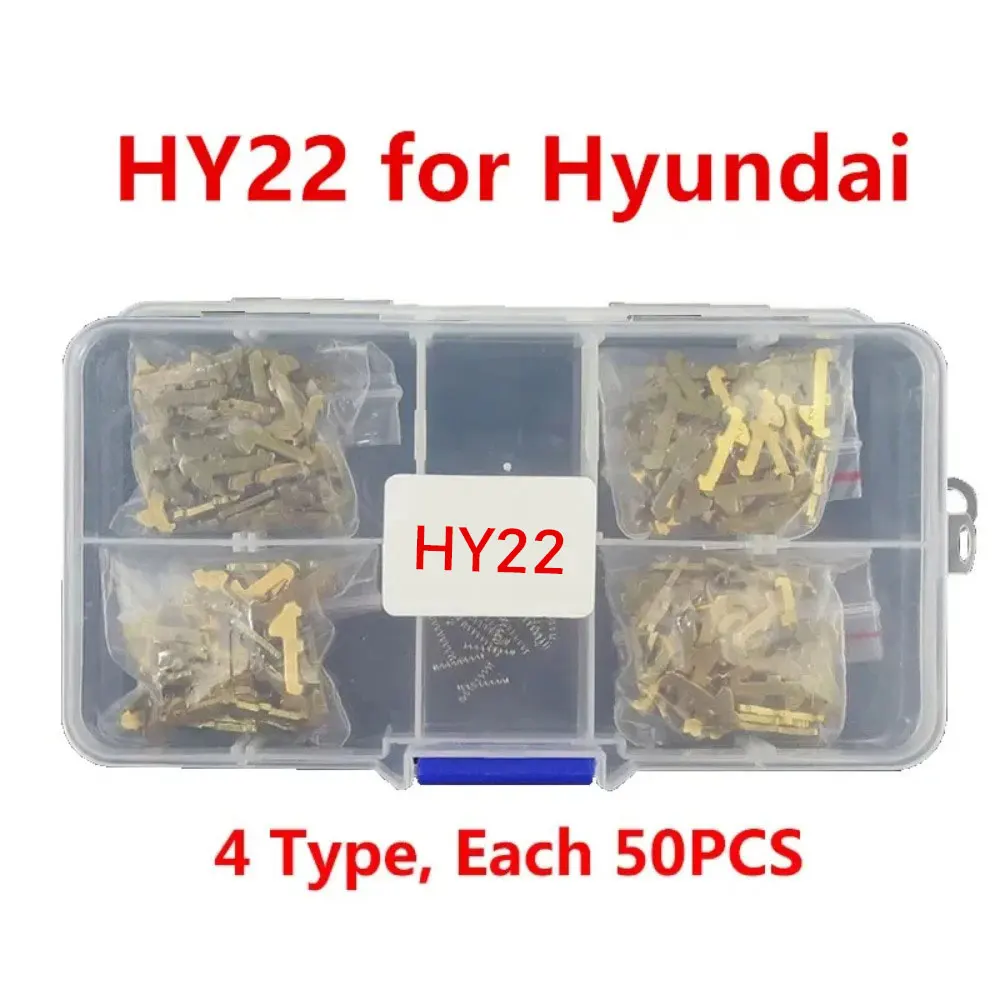 200PCS/Lot HY22 Lock Reed Plate 1.2mm For Hyundai IX30/35/K5/Verna/ New Sportage Brass Material Auto Car Repair Accessories Kit