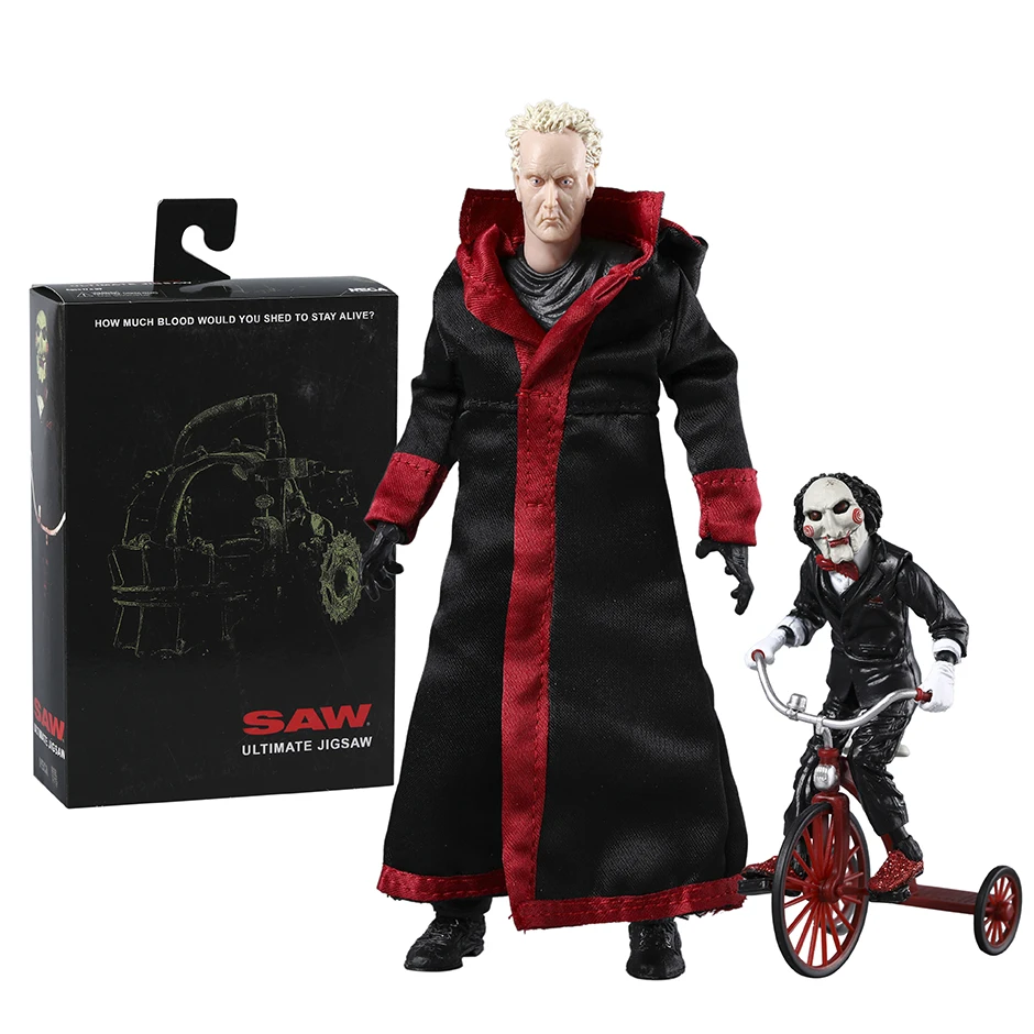 NECA Saw Ultimate Jigsaw Killer Black / Red Robe 7 Inch Scale