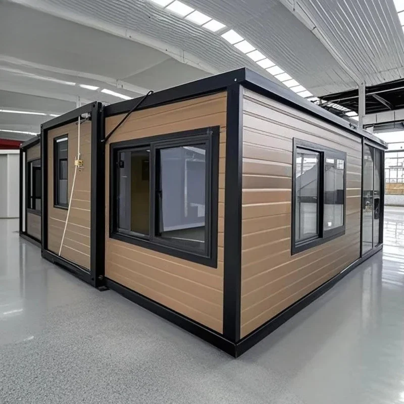 

Foldable Container Home 20ft Compact Storage Transport-Friendly Temporary Housing Mobile House Tiny Home Hot