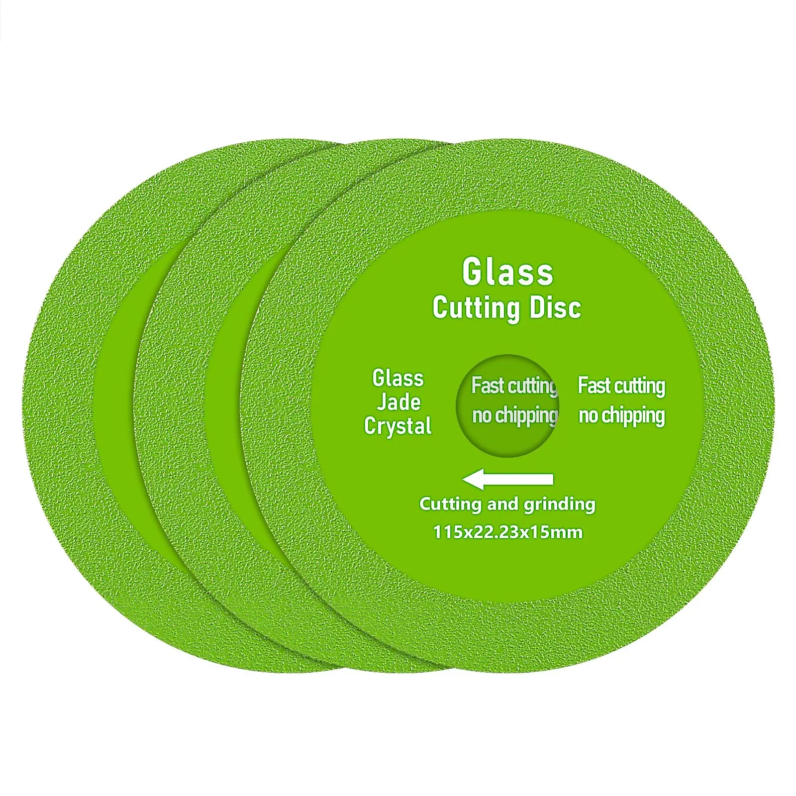 

1/2/5Pcs Glass Cutting Disc 100mm x22.23mm Ultra-thin Saw Blade Diamond Jade Wine Bottle Ceramic Polish Angle Grinder Machine