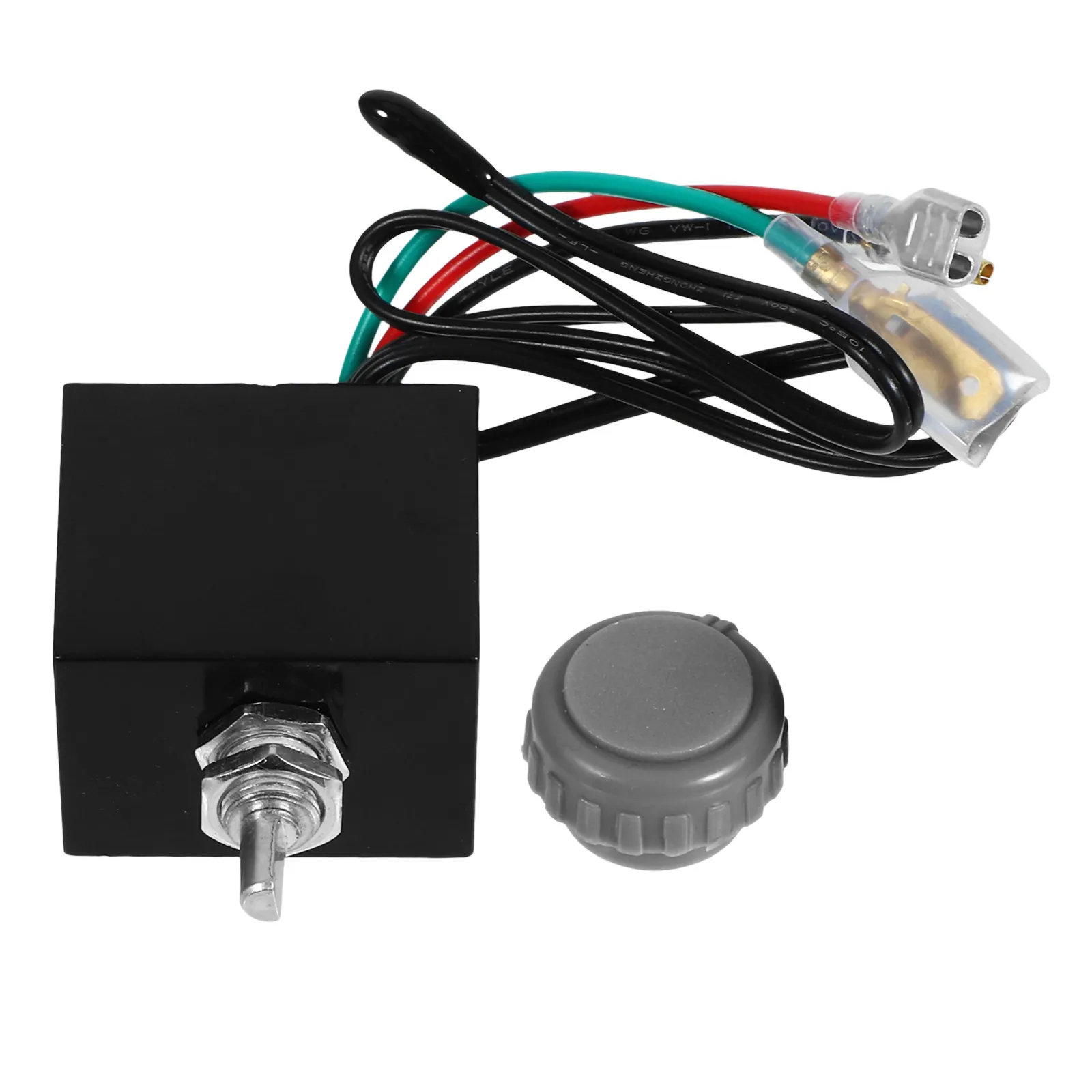 

Air Conditioner Electronic Thermostat Switch Solid Sturdy Temperature Control Switch for Car Air Conditioner Repair Auto Supply