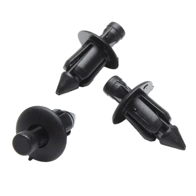 10/20/30PCS 6mm Black Rivet Fairing Body Trim Panel Fastener Screw Clips For Honda Motorcycle Accessories Parts Wholesale image 6