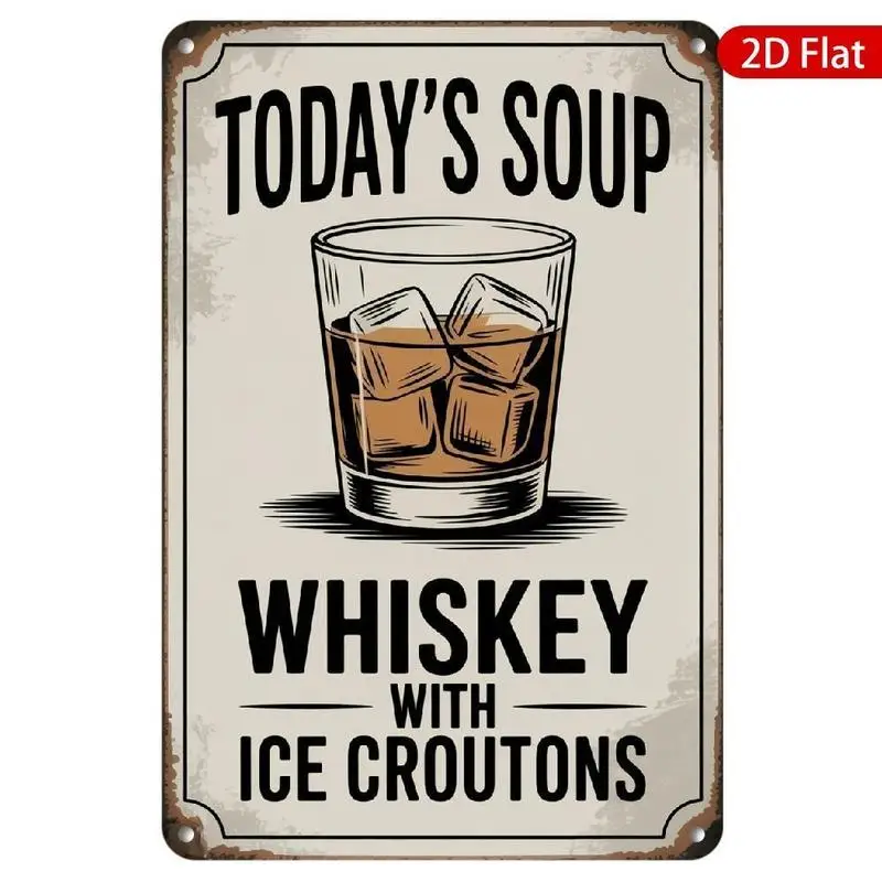 Retro Metal Tin Sign 20x30cm 
