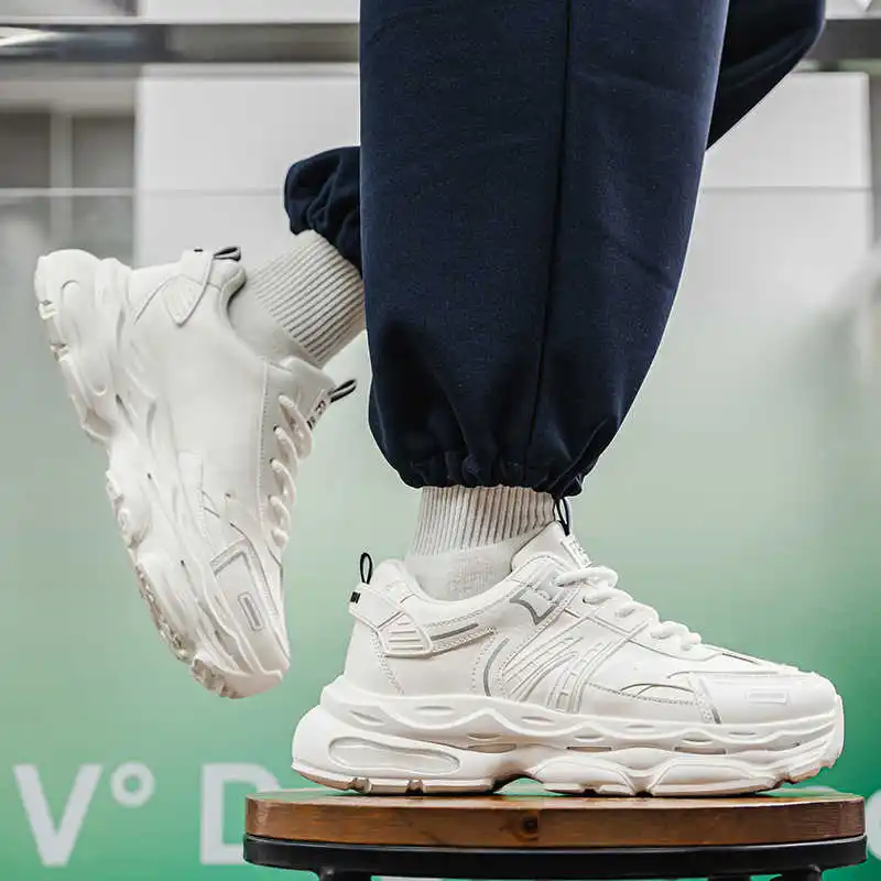 

Мужские ботинки Key Height на толстом каблуке, размер 48, мужские походные кроссовки для туризма и пешего туризма, спортивные кроссовки высшего качества