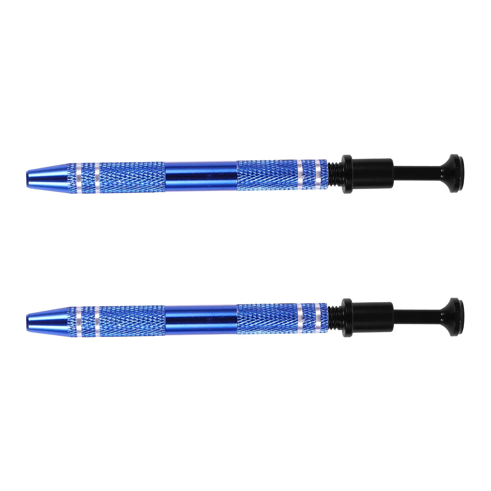 2Pcs 4 Prong Diamond Tweezer Jewelry Holder Grabber Tool for Beads Screws Piston Forks Eyelash Extensions Embroidery Carving