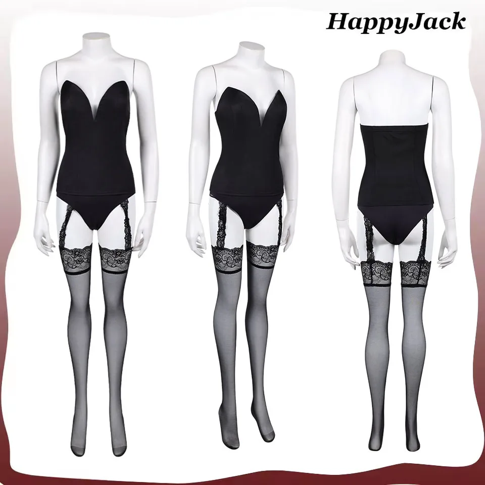 

Ethel Cripps Cosplay Costume Sand 2025 Movie Man Roleplay Top Pants Stockings Outfits Women Halloween Carnival Party Suit