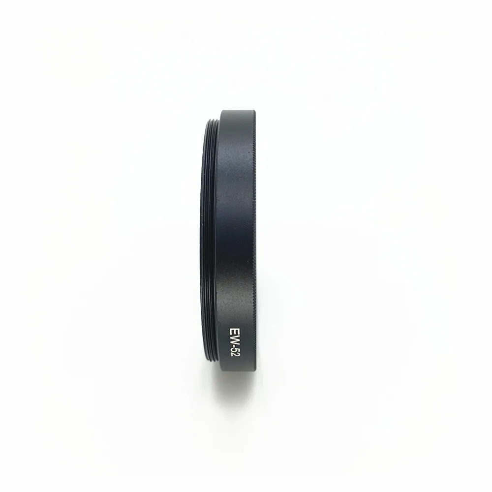 عدسة معدنية هود لكانون ، ظلة استبدال ، EW-52 ، RF 35 مللي متر ، F1.8 ماكرو هو STM ، RF 35 f/1.8 EW52 52 52 مللي متر