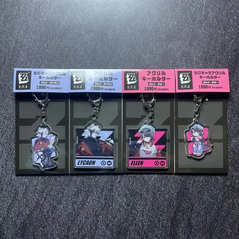 

Ellen Joe Von Lycaon Cosplay Zenless Zone Zero Game Cartoon Q-version Keychain Pendant Bag Ornament Xmas Gift for Unisex