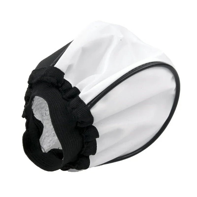 Universal Speedlite Softbox Diffuser for DSLR Cameras, Flash Light Speed Lights Mini Portable Lightweight Soft Box