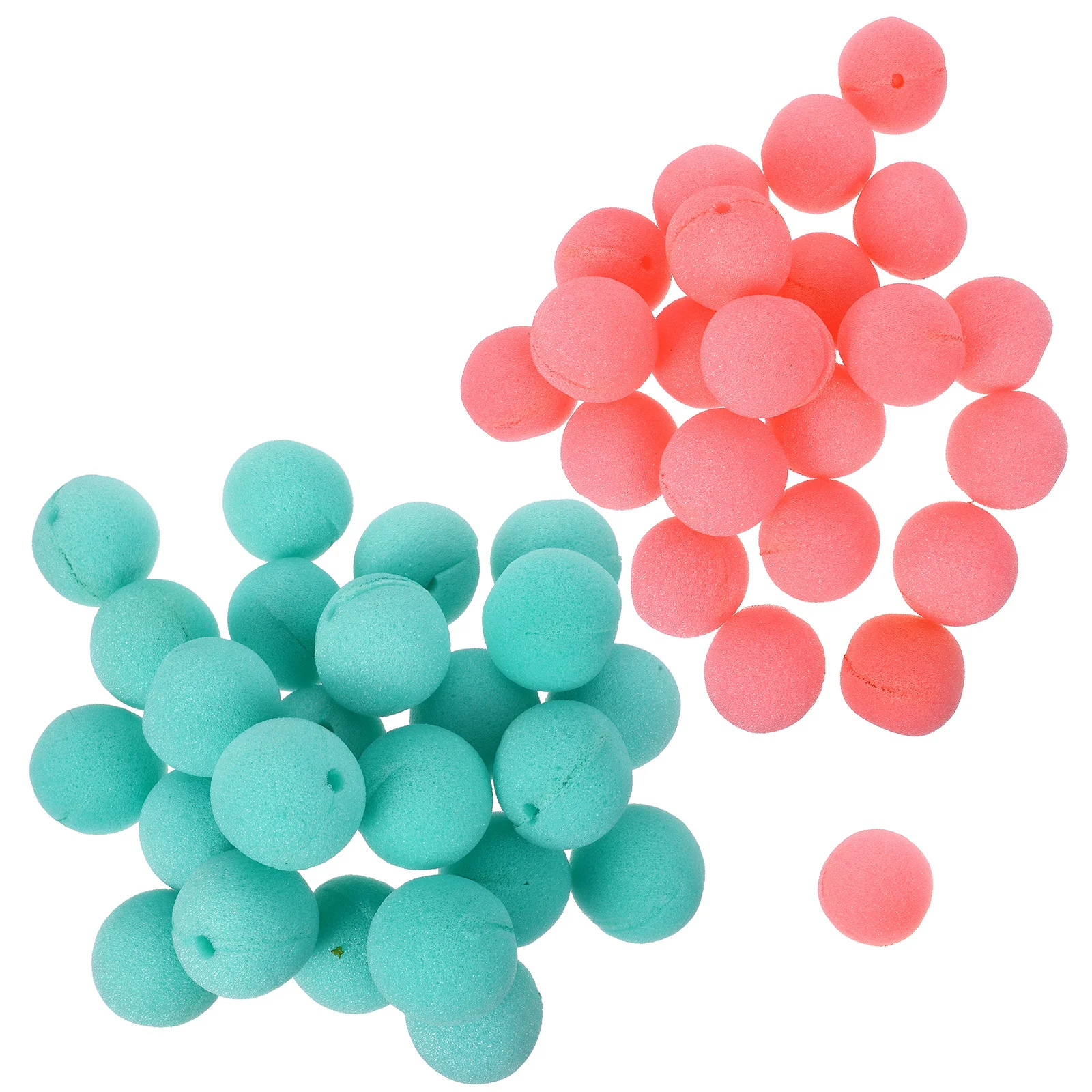 

40Pcs Small Clown Nose Sponge Portable Circus Costume Decor Carnival Party Supply Comfortable Wear Resistant Unique Style Stand