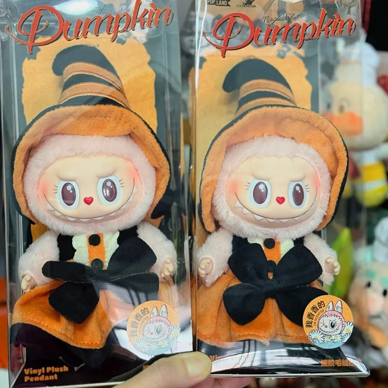 In Stock Original Mokoko Figure New Happy Halloween Party Series Magic Of Pumpkin Vinyl Pendent Doll Figurine Kawaii Toys Gifts