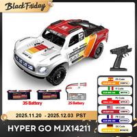 HYPER GO MJX14211 1/14 4WD RC High-Speed Brushless Remote Control Car With Gyroscope Off-road Racing RC Truck Toys