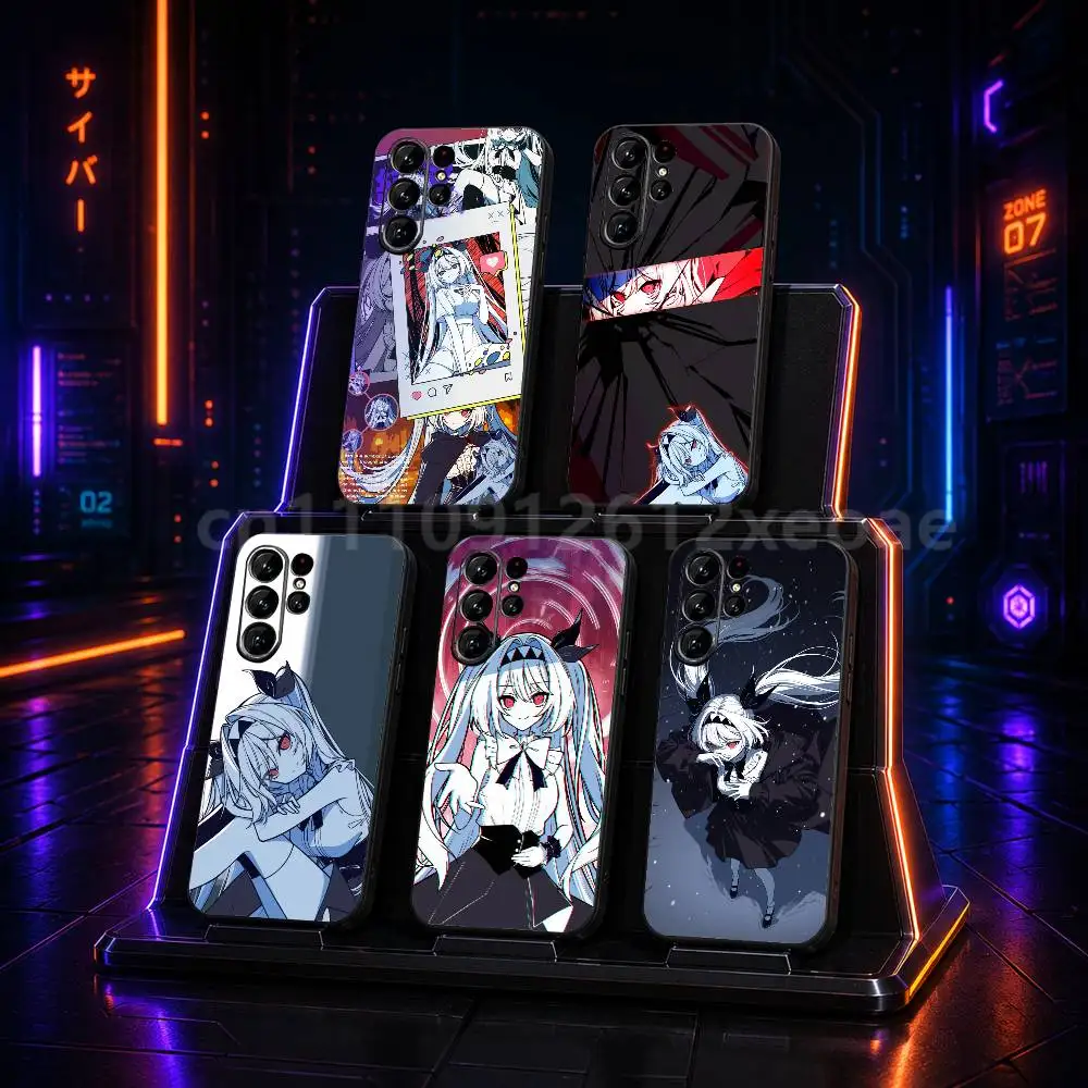 The N-NOexistenceN of you AND me Black TPU Shockproof Case For Samsung Galaxy S21 S23 S25 S20 S22 S24 S26 S30 Plus Ultra