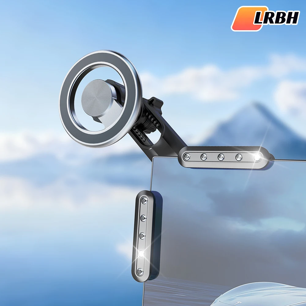 Phone Holder for  Model 3 and Y Accessories Magnetic Car Mount  Strongest Magnet Power Compatible with all phone