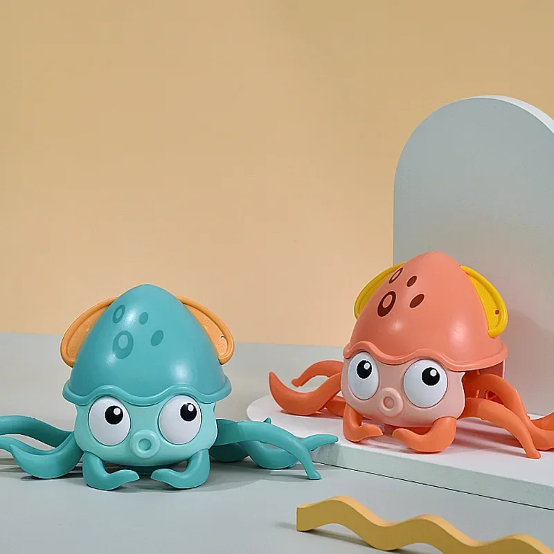 

Dancing Octopus Crawling Interactive Escape Octopus Walking Dancing with Music Automatically Avoid Obstacles Toys