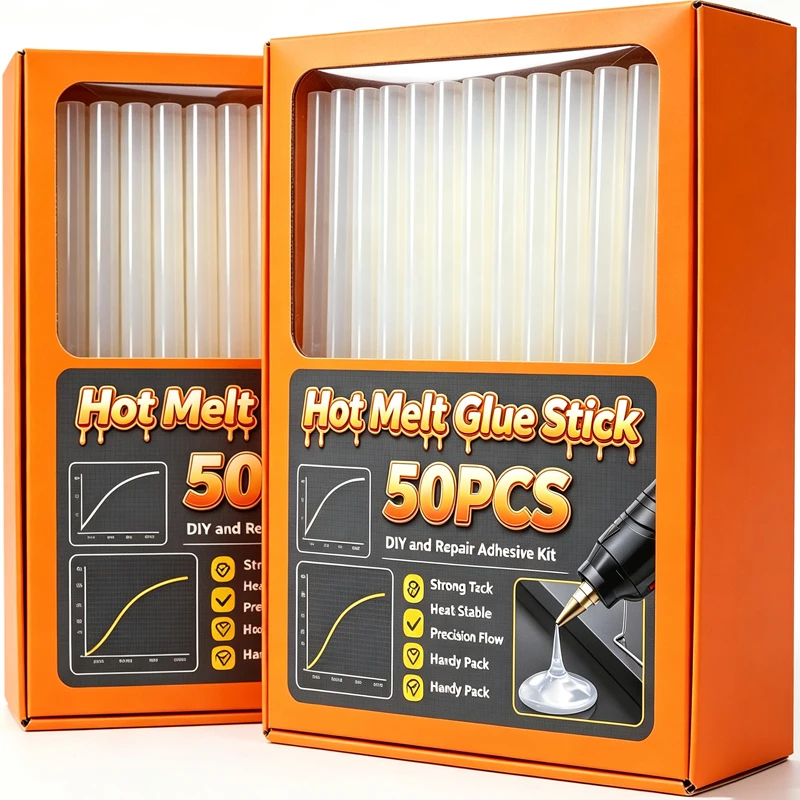 Transparent Hot Melt Glue Sticks for DIY Non-Toxic Width 7mm 11mm Electric Glue Gun Craft Album Repair Adhesive Strip Supplies