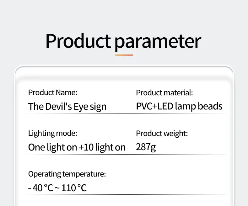 LKW-Teufelsaugen-Licht RGB Dynamisches Dämonenauge Dekoratives LED-Display Pixel-Panel Windschutzscheiben-USB-5V-Multimodus-Lampe – Detail 1