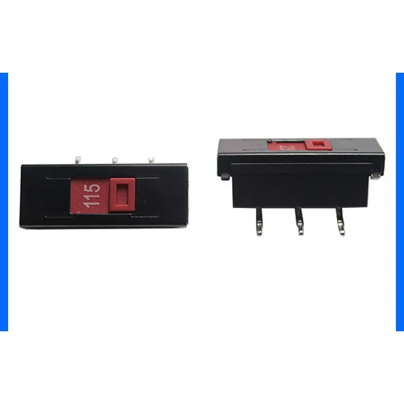 Voltage 115V - 230V Power Conversion Toggle Switch, Pin 3 / Pin 6 / Sliding Switch with Metal Cover