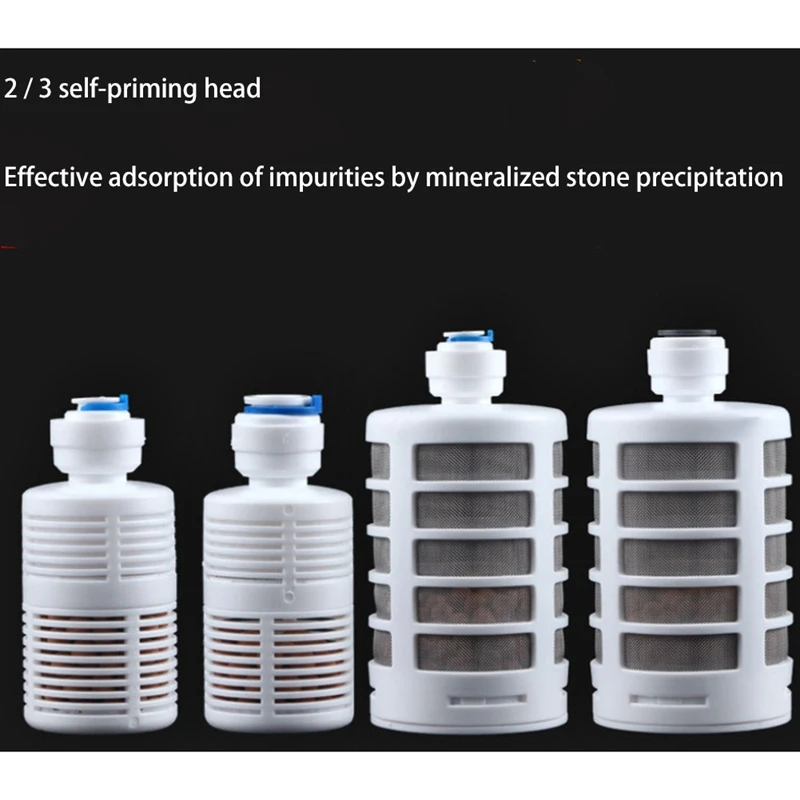 Self-Priming Filter หัวดูดครอบครัวเครื่องกรองน้ําดื่มสิ่งที่แนบมากรองระบบ Reverse Osmosis