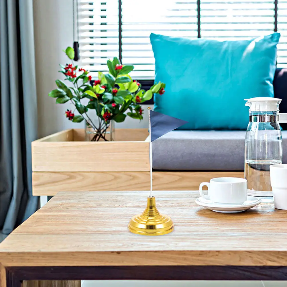 

10Pcs Plastic Mini Flag Holder Stand Stable Display Stand Base Small Flags Holder Desk Table Decoration Office