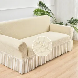 Thick Elastic Jacquard Sofa Cover for Living Room, Couch and Armchair, 1 Seater, 2 Seater, 3 Seater