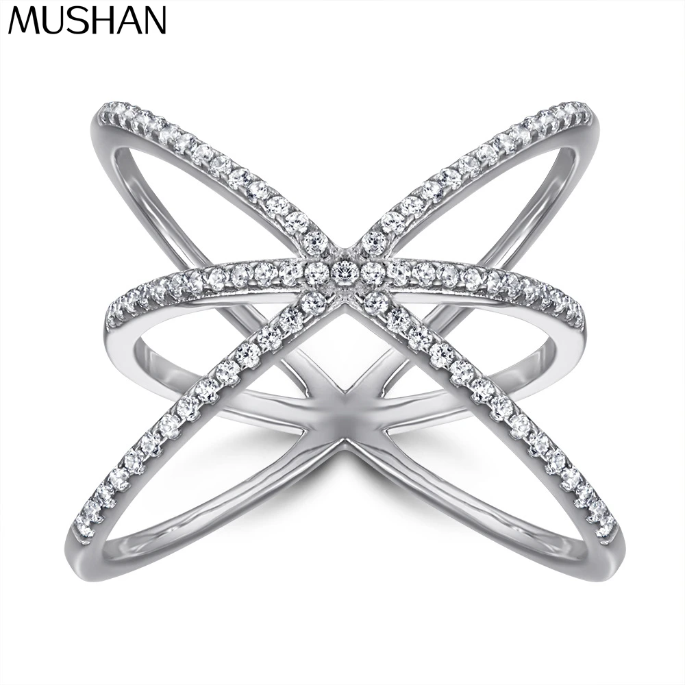 

Ювелирные изделия MuShan: Кольцо из стерлингового серебра 925 пробы с высокоуглеродистым бриллиантом, модный дизайн, подарок для дочери, женские кольца, изысканные ювелирные изделия
