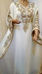 Women Long Dress Morocon Dubai Gown Farasha Robe Farasha Indian Women Dress World National Costume