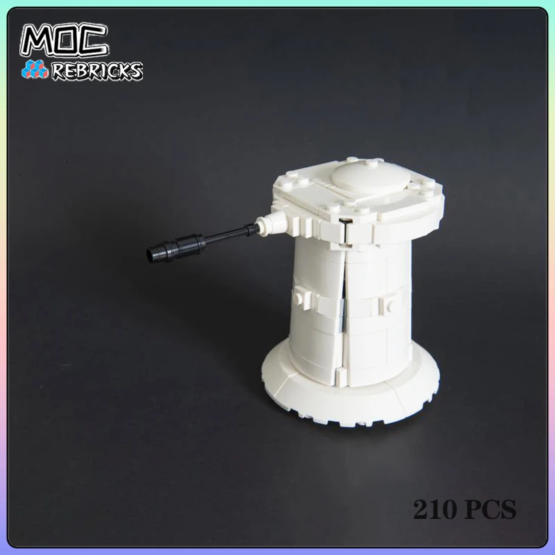 

Space Series MOC DF9 Turret Combat Weapons Building Block Bricks Assemble Model DIY Toys Children Christmas Gifts