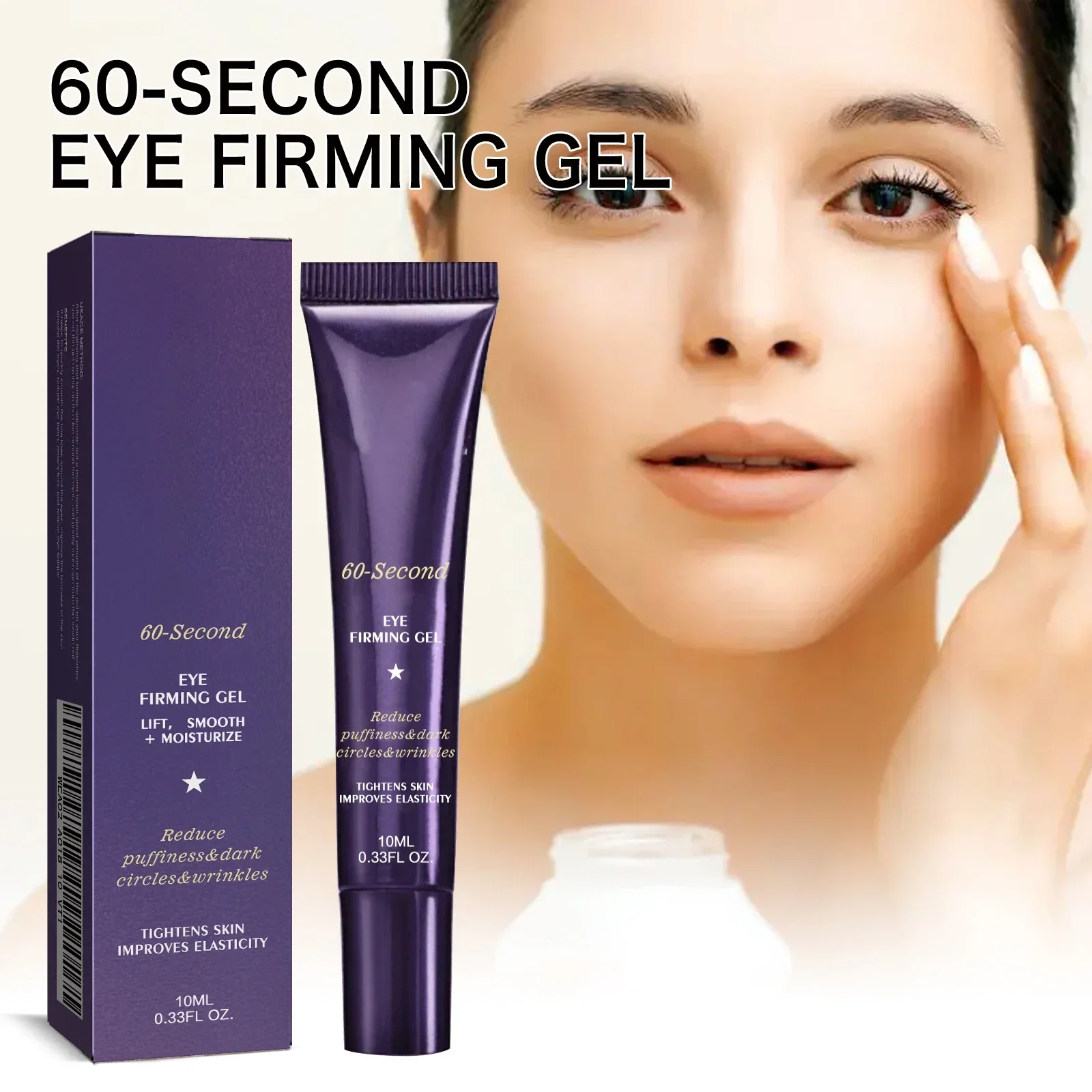 Repair Puffy Eyes Feuchtigkeitsspendende und aufhellende Creme, Retinol, strafft die Haut, verblasst Linien und Krähenfüße, hellt feuchtigkeitsspendendes Augengel auf