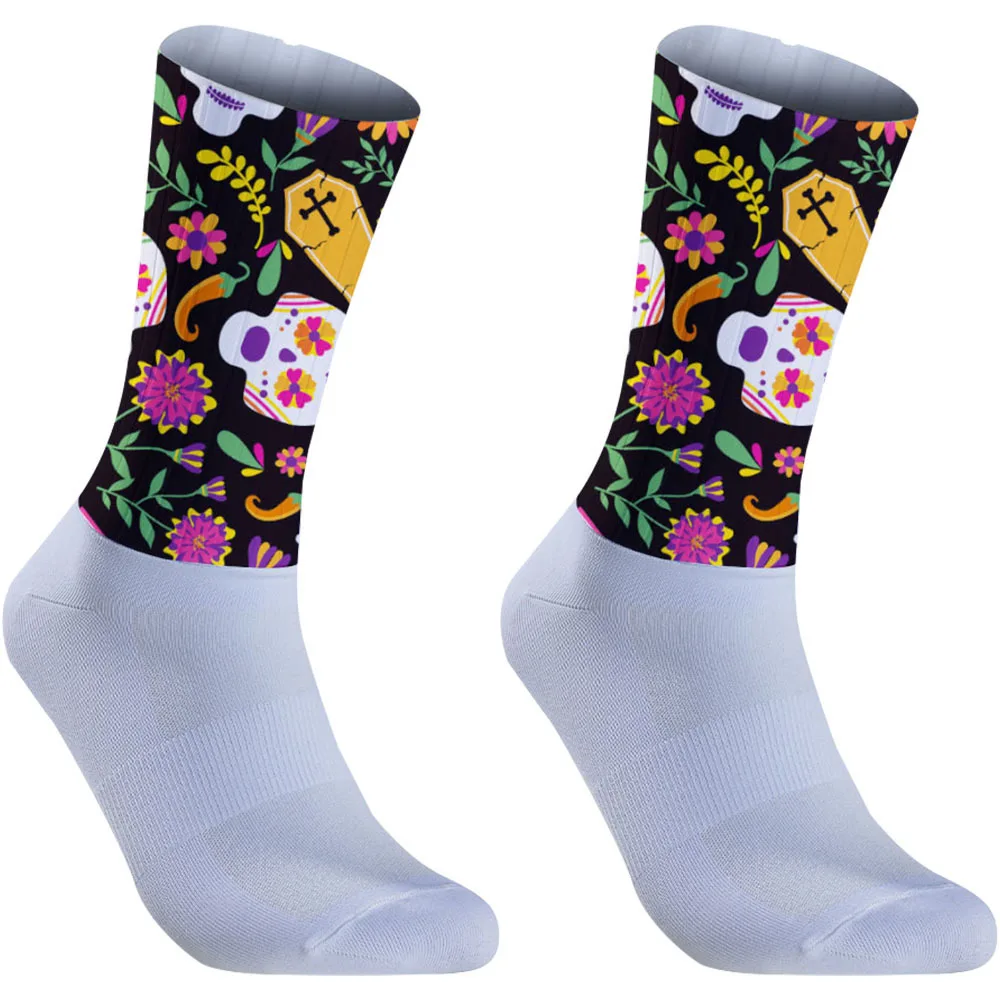 2025 Nuovi calzini ad alta elasticità senza tensione alla caviglia, zero segni di pressione dopo tre ore di ciclismo