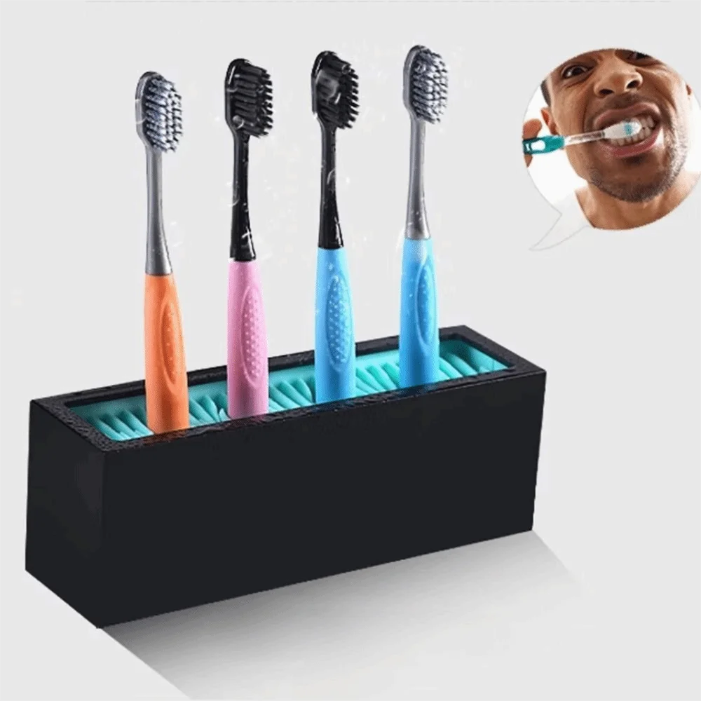 Porta pennelli per trucco creativo, compatto e robusto, portaoggetti per pennelli cosmetici, custodia per penne portatile antiscivolo, portaoggetti per pennelli per trucco