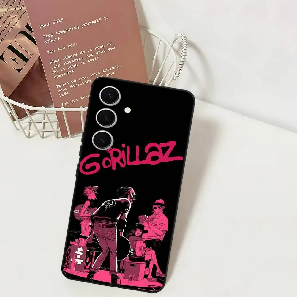 حافظة لهاتف سامسونج S 24 Fe 25 Ultra Plus 20 Lite 21 30 22 23 24 22 Ultra 5G Fundas من Hot Rock Gorillaz