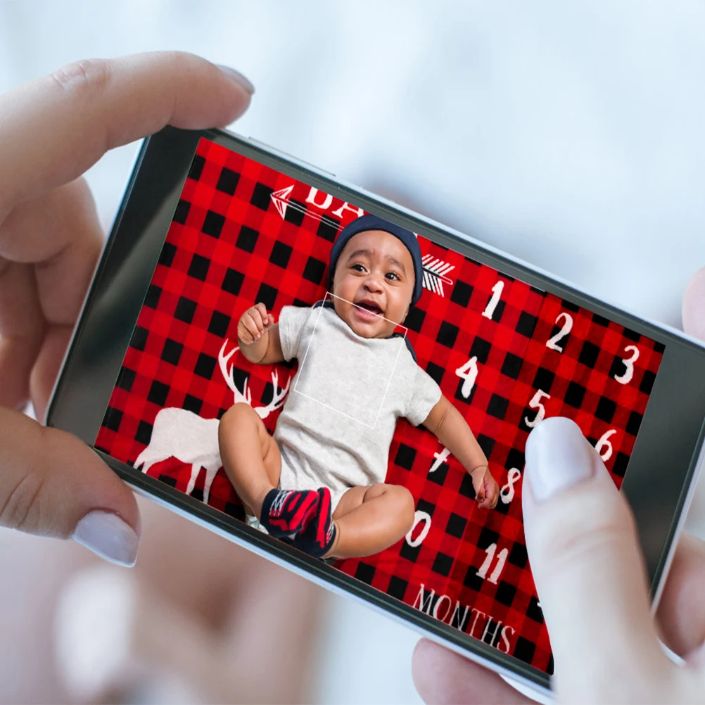 

Christmas Blanket Baby Photo Newborn for Photography Blankets Toddlers